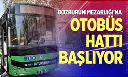 Bozburun Mezarlığı’na yeni otobüs hattı başlıyor