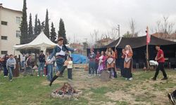 Çal'da Nevruz Bayramı renkli görüntülere sahne oldu