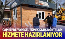 Çameli’de yöresel ekmek satış noktaları hizmete hazırlanıyor