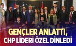 CHP’li gençler Özgür Özel ile görüştü