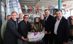 19 ilçede binlerce çiftçiye gübre desteği verildi