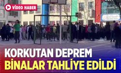 Denizli'de binalar tahliye edildi