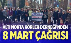 Altı Nokta Körler Derneği’nden 8 Mart Çağrısı
