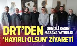 DRT’den, DGC Başkanı Özkan Tokmak ve yönetimine ‘hayırlı olsun’ ziyareti