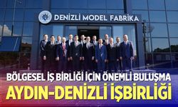 Aydın Sanayi Odası Heyetinin Denizli Model Fabrika ve DSO Ziyareti