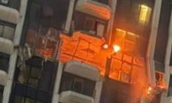 Dubai’de sivil bir binaya isabet eden İHA yangına yol açtı