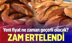 Denizli'de ekmek ve simit zammı ertelendi