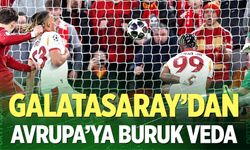 Galatasaray'dan Avrupa'ya buruk veda