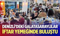 Denizli’deki Galatasaraylılar iftar yemeğinde buluştu