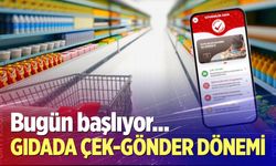 Gıdada çek-gönder dönemi