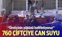 Denizli Büyükşehir’den Acıpayamlı 760 çiftçiye gübre desteği