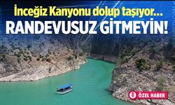 İnceğiz Kanyonu ziyaretçi akınına uğruyor