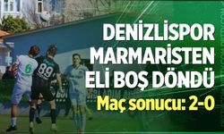 Denizlispor Marmaris'ten eli boş döndü