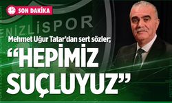 Mehmet Uğur Tatar; “Kimse kendini aklamaya çalışmasın, hepimiz suçluyuz”