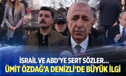 Ümit Özdağ'a Denizli'de büyük ilgi...