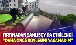 Denizli’deki fırtınadan Şanlısoy da etkilendi