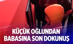 Yürek yakan veda: Şehit babaya son dokunuş