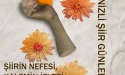 Şiirin rüzgârı Denizli’de esecek