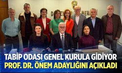 Prof. Dr. Önem adaylığını açıkladı
