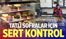 Denizli’de bayram öncesi şekerleme ve tatlı ürünlerine sıkı denetim