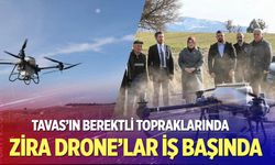 Tavas’ta tarımda teknoloji devrimi: Zirai drone’lar iş başında
