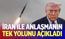 Trump, İran ile anlaşmanın tek yolunu açıkladı