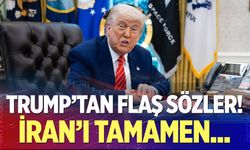 Trump'tan flaş sözler! İran'ı tamamen...