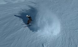 Türkiye'nin en dik pisti Ejder; kar, güç ve adrenalin