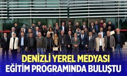 Yerel medya eğitim programında buluştu