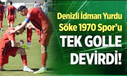 Denizli İdman Yurdu, Söke 1970 Spor'u tek golle devirdi...