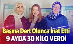 Denizli'de sağlık sorunları başına dert olan kadın 105 kilodan 9 ayda 30 kilo verdi...