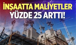 İnşaat maliyet endeksi arttı!