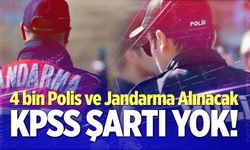 KPSS’siz lise mezunu 4 bin polis ve jandarma alınacak!