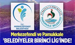 Merkezefendi ve Pamukkale 'Belediyeler Birinci Lig'inde!