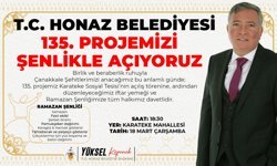 Resmi Reklam - Honaz Belediyesi Açılış - 17 Mart 2026