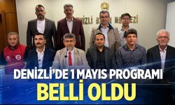Denizli'de 1 Mayıs programı belli oldu