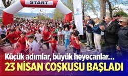 Denizli'de 23 Nisan coşkusu başladı