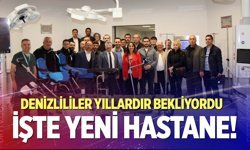 Denizli Acil Durum Hastanesi görücüye çıktı...