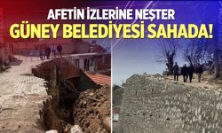 Deprem ve yağış vurdu, belediye harekete geçti!