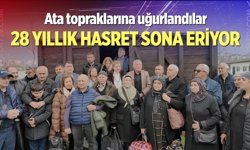 Ata topraklarına uğurlandılar