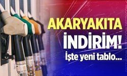 Akaryakıt indirimi tabloya yansıdı