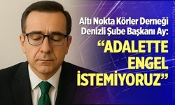 Ay: Adalette engel istemiyoruz