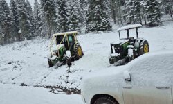 Başkentte kar yağışı etkili oldu