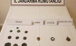 Tarihi eser kaçakçılıları jandarmadan kaçamadı