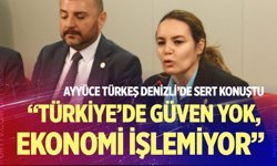 Ayyüce Türkeş Denizli’de sert konuştu; “Türkiye’de güven yok, ekonomi işlemiyor”