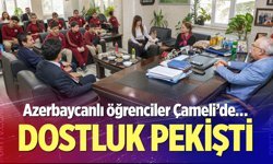 Azerbaycanlı öğrencilerden Çameli’ne kardeşlik ziyareti