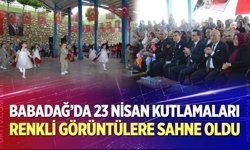 Babadağ'da 23 Nisan coşkusu