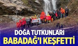 Doğa tutkunları Babadağ’ı keşfetti