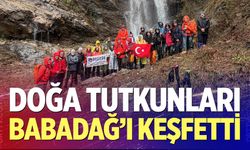 Doğa tutkunları Babadağ’ı keşfetti