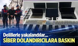 Siber dolandırıcılara baskın